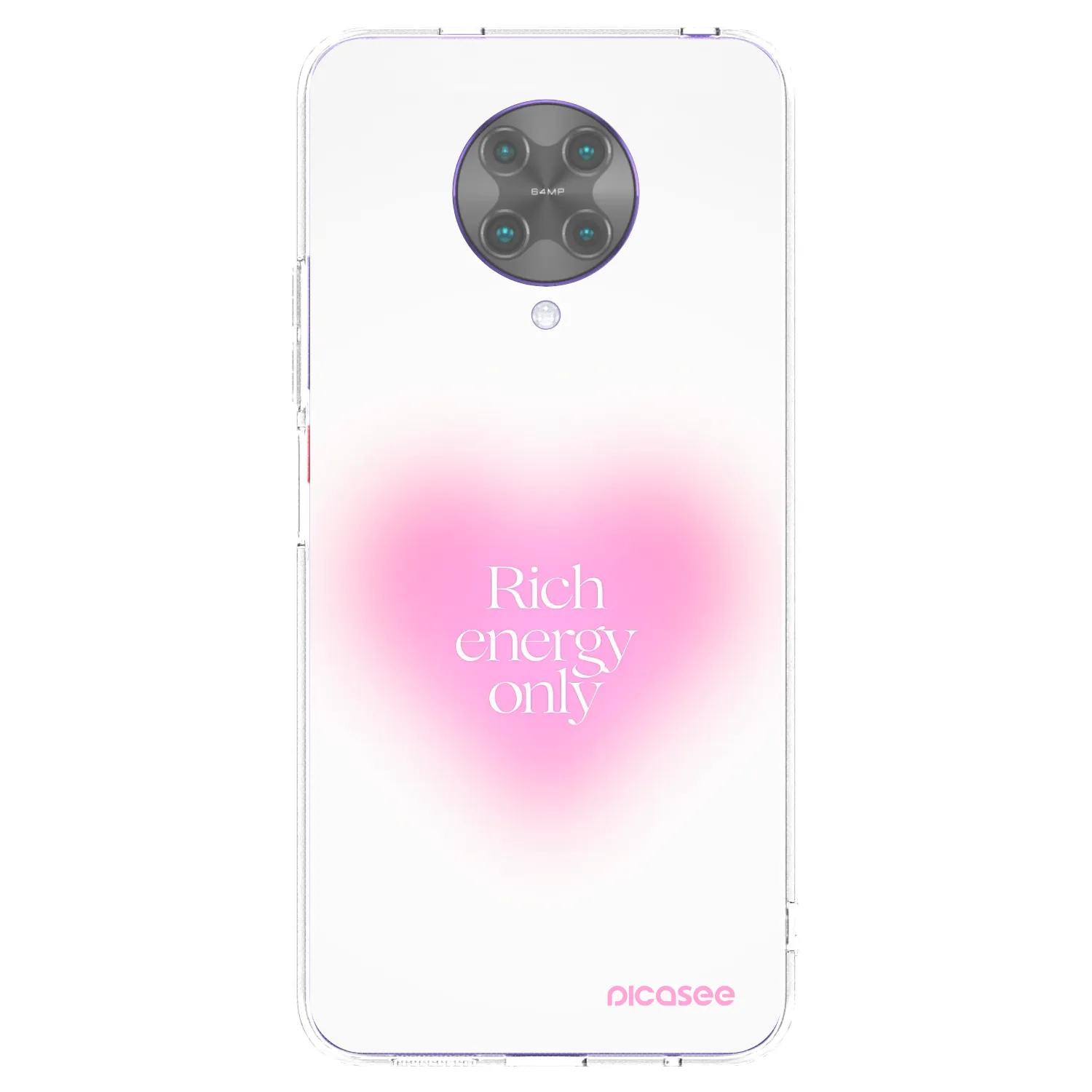 Picasee átlátszó szilikon tok az alábbi mobiltelefonokra Xiaomi Poco F2 Pro - Rich Energy