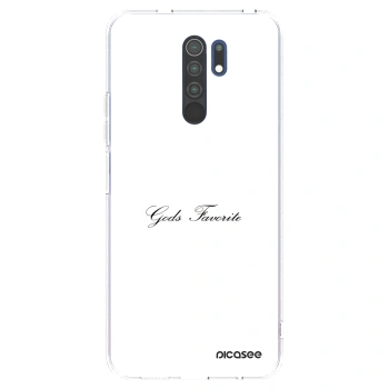 Picasee átlátszó szilikon tok az alábbi mobiltelefonokra Xiaomi Redmi 9 - Gods Favorite