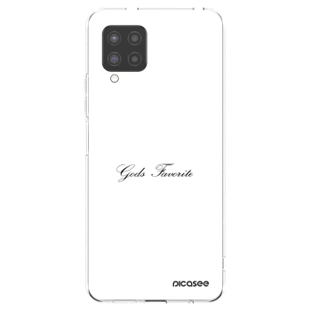 Picasee átlátszó szilikon tok az alábbi mobiltelefonokra Samsung Galaxy A42 A426B - Gods Favorite