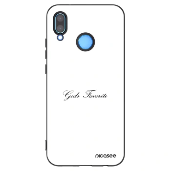 Picasee fekete szilikon tok az alábbi mobiltelefonokra Huawei P20 Lite - Gods Favorite