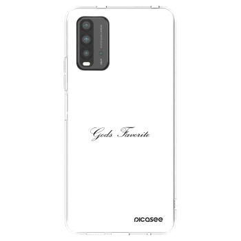 Picasee átlátszó szilikon tok az alábbi mobiltelefonokra Xiaomi Redmi 9T - Gods Favorite