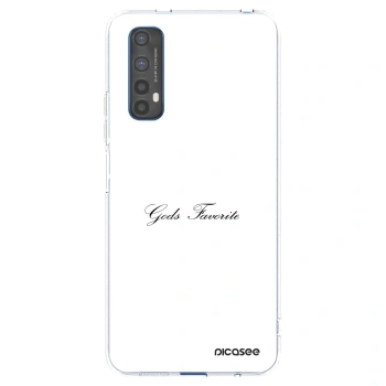 Picasee átlátszó szilikon tok az alábbi mobiltelefonokra Realme 7 - Gods Favorite