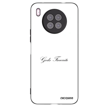 Picasee fekete szilikon tok az alábbi mobiltelefonokra Huawei Nova 8i - Gods Favorite