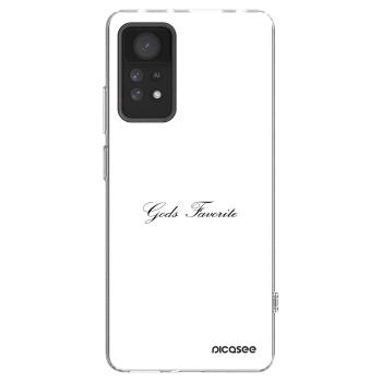 Picasee átlátszó szilikon tok az alábbi mobiltelefonokra Xiaomi Redmi Note 11 Pro - Gods Favorite