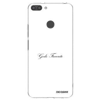 Picasee átlátszó szilikon tok az alábbi mobiltelefonokra Huawei P Smart - Gods Favorite
