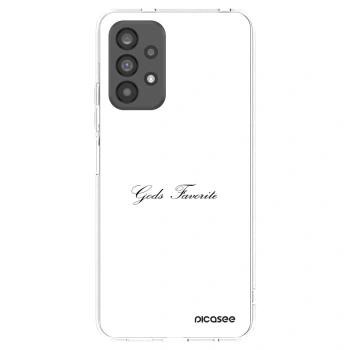 Picasee átlátszó szilikon tok az alábbi mobiltelefonokra Samsung Galaxy A73 5G - Gods Favorite