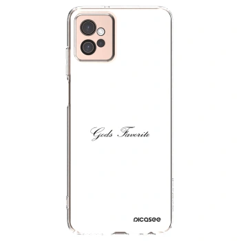 Picasee átlátszó szilikon tok az alábbi mobiltelefonokra Motorola Moto G32 - Gods Favorite