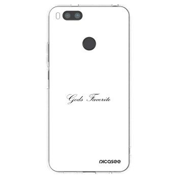 Picasee átlátszó szilikon tok az alábbi mobiltelefonokra Xiaomi Redmi A1 - Gods Favorite