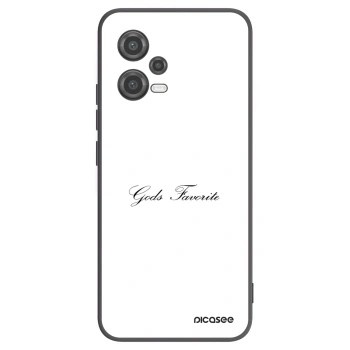Picasee fekete szilikon tok az alábbi mobiltelefonokra Xiaomi Poco X5 - Gods Favorite