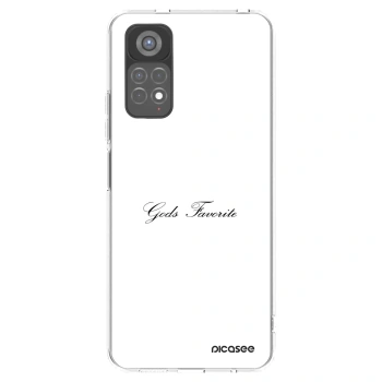 Picasee átlátszó szilikon tok az alábbi mobiltelefonokra Xiaomi Redmi Note 11S 5G - Gods Favorite