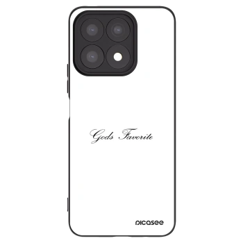 Picasee fekete szilikon tok az alábbi mobiltelefonokra Honor X8a - Gods Favorite