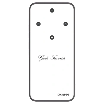 Picasee fekete szilikon tok az alábbi mobiltelefonokra Honor Magic5 Lite 5G - Gods Favorite