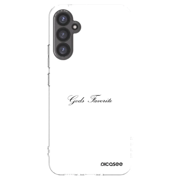 Picasee átlátszó szilikon tok az alábbi mobiltelefonokra Samsung Galaxy A34 5G A346B - Gods Favorite