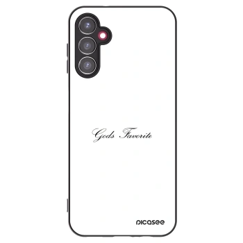 Picasee fekete szilikon tok az alábbi mobiltelefonokra Samsung Galaxy A14 4G A145R - Gods Favorite