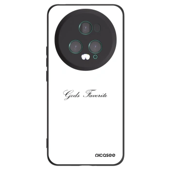 Picasee fekete szilikon tok az alábbi mobiltelefonokra Honor Magic5 Pro - Gods Favorite
