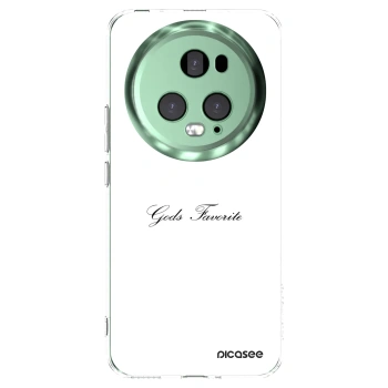 Picasee átlátszó szilikon tok az alábbi mobiltelefonokra Honor Magic5 Pro - Gods Favorite