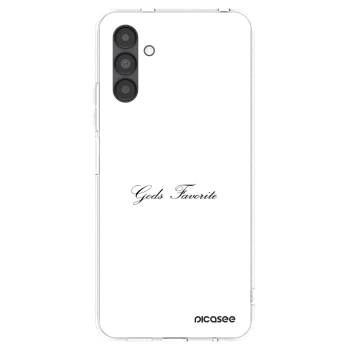 Picasee átlátszó szilikon tok az alábbi mobiltelefonokra Samsung Galaxy A04s A047F - Gods Favorite