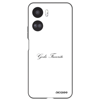 Picasee fekete szilikon tok az alábbi mobiltelefonokra Honor 90 Lite 5G - Gods Favorite