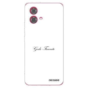 Picasee átlátszó szilikon tok az alábbi mobiltelefonokra Motorola Moto G84 5G - Gods Favorite
