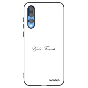 Picasee fekete szilikon tok az alábbi mobiltelefonokra Huawei P20 Pro - Gods Favorite