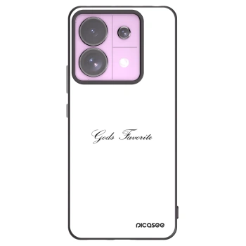 Picasee fekete szilikon tok az alábbi mobiltelefonokra Xiaomi Redmi Note 13 Pro 5G - Gods Favorite