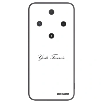 Picasee fekete szilikon tok az alábbi mobiltelefonokra Honor Magic6 Lite 5G - Gods Favorite