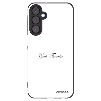 Picasee fekete szilikon tok az alábbi mobiltelefonokra Samsung Galaxy A25 A256B 5G - Gods Favorite
