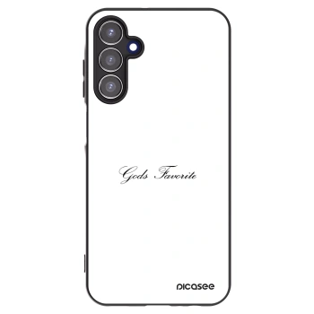 Picasee fekete szilikon tok az alábbi mobiltelefonokra Samsung Galaxy A15 A155F 4G - Gods Favorite