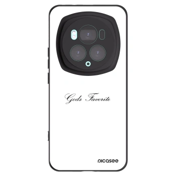 Picasee fekete szilikon tok az alábbi mobiltelefonokra Honor Magic6 Pro - Gods Favorite