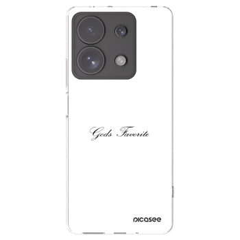 Picasee átlátszó szilikon tok az alábbi mobiltelefonokra Xiaomi Redmi Note 13 Pro 4G - Gods Favorite