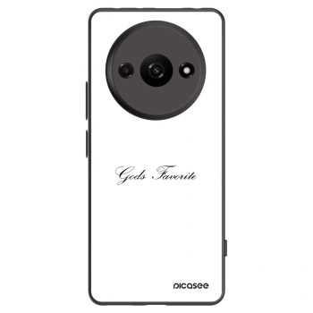 Picasee fekete szilikon tok az alábbi mobiltelefonokra Xiaomi Redmi A3 - Gods Favorite