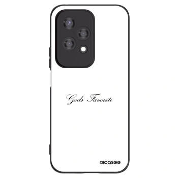Picasee fekete szilikon tok az alábbi mobiltelefonokra Honor 200 Lite - Gods Favorite