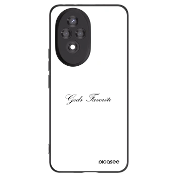 Picasee fekete szilikon tok az alábbi mobiltelefonokra Honor 200 5G - Gods Favorite