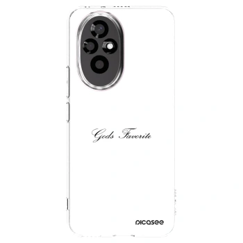 Picasee átlátszó szilikon tok az alábbi mobiltelefonokra Honor 200 5G - Gods Favorite