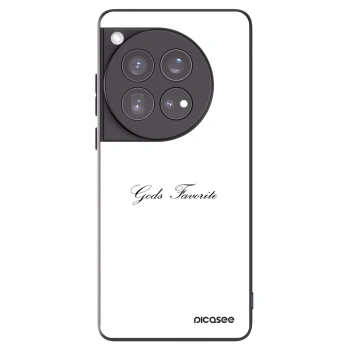 Picasee fekete szilikon tok az alábbi mobiltelefonokra OnePlus 12 5G - Gods Favorite