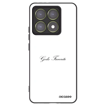 Picasee fekete szilikon tok az alábbi mobiltelefonokra Xiaomi 14T - Gods Favorite