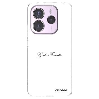 Picasee átlátszó szilikon tok az alábbi mobiltelefonokra Xiaomi Redmi Note 14 5G - Gods Favorite
