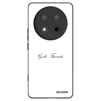 Picasee fekete szilikon tok az alábbi mobiltelefonokra Honor Magic7 Lite 5G - Gods Favorite