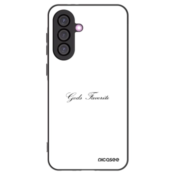 Picasee fekete szilikon tok az alábbi mobiltelefonokra Samsung Galaxy A36 5G - Gods Favorite
