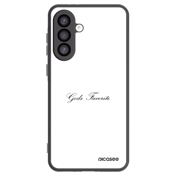 Picasee fekete szilikon tok az alábbi mobiltelefonokra Samsung Galaxy A26 5G A266B - Gods Favorite