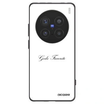 Picasee fekete szilikon tok az alábbi mobiltelefonokra Vivo X200 Pro - Gods Favorite