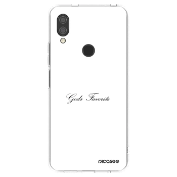 Picasee átlátszó szilikon tok az alábbi mobiltelefonokra Xiaomi Redmi 7 - Gods Favorite