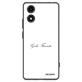 Picasee fekete szilikon tok az alábbi mobiltelefonokra Motorola Moto E14 - Gods Favorite
