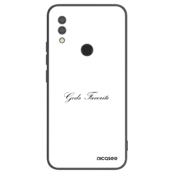 Picasee fekete szilikon tok az alábbi mobiltelefonokra Xiaomi Redmi 7 - Gods Favorite
