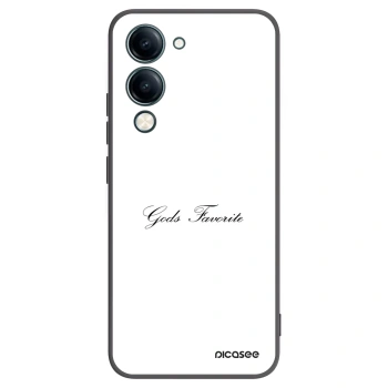 Picasee fekete szilikon tok az alábbi mobiltelefonokra Vivo Y29s 5G - Gods Favorite