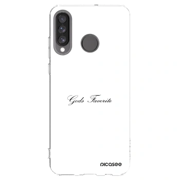 Picasee átlátszó szilikon tok az alábbi mobiltelefonokra Huawei P30 Lite - Gods Favorite