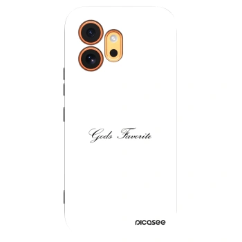 Picasee fekete szilikon tok az alábbi mobiltelefonokra Honor 600 - Gods Favorite