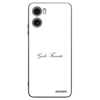 Picasee fekete szilikon tok az alábbi mobiltelefonokra Motorola Moto G06 - Gods Favorite