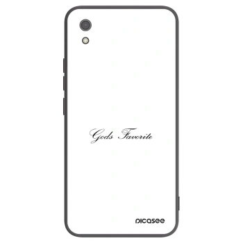 Picasee fekete szilikon tok az alábbi mobiltelefonokra Xiaomi Redmi 7A - Gods Favorite