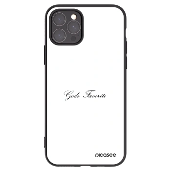 Picasee fekete szilikon tok az alábbi mobiltelefonokra Apple iPhone 11 Pro - Gods Favorite